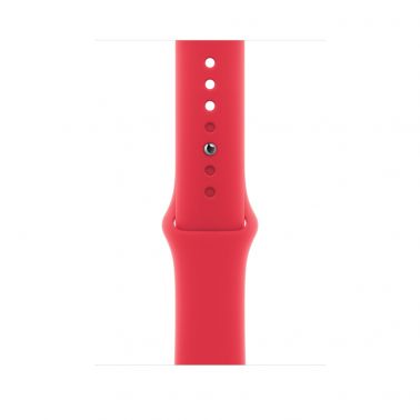 Apple MT3W3ZM/A Smart Wearable Accessories Band Red Fluoroelastomer