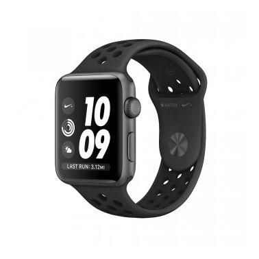 Apple?Watch Nike Series 3 GPS, 42mm Space Grey Aluminium Case with Anthracite/Black Nike Sport Band