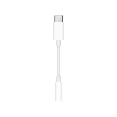 Apple MU7E2ZM/A cable interface/gender adapter 3.5mm USB-C White