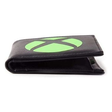 Microsoft Xbox Logo Bi-fold Wallet, Male, Black (MW736701XBX)