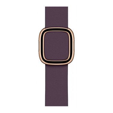 40mm Aubergine Modern Buckle - Small