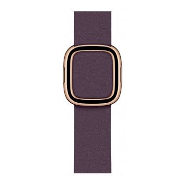 40mm Aubergine Modern Buckle - Large