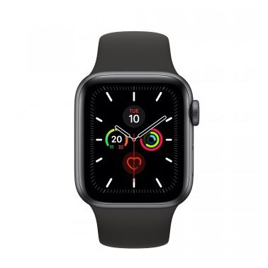 Apple Watch Series 5 GPS Cellular 40mm Space Grey Aluminium Case with Black Sport Band