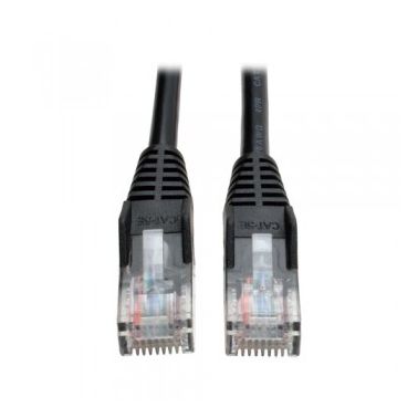 Tripp Lite Cat5e 350MHz Snagless Molded UTP Patch Cable (RJ45 M/M) - Black, 0.91 m (3-ft.)