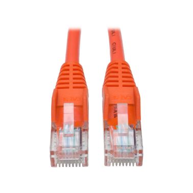 Tripp Lite Cat5e 350 MHz Snagless Molded UTP Patch Cable (RJ45 M/M), Orange, 1.83 m