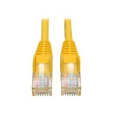 Tripp Lite Cat5e 350MHz Snagless Molded Patch Cable (RJ45 M/M) - Yellow, 3.05 m