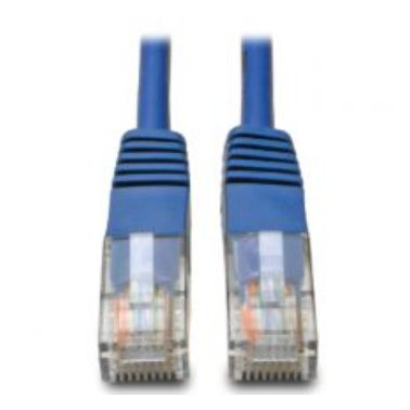 Tripp Lite Cat5e 350MHz Molded Patch Cable (RJ45 M/M) - Blue, 0.31 m