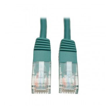 Tripp Lite Cat5e 350MHz Molded Patch Cable (RJ45 M/M) - Green, 0.31 m