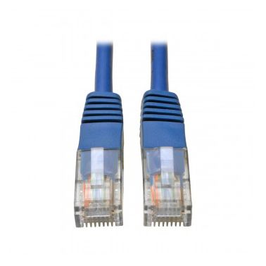 Tripp Lite Cat5e 350MHz Molded Patch Cable (RJ45 M/M) - Blue, 2.13 m