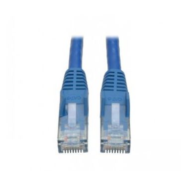 Tripp Lite Cat6 Gigabit Snagless Molded Patch Cable (RJ45 M/M) - Blue, 1.22 m