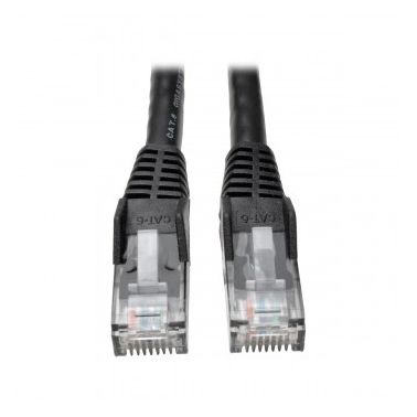 Tripp Lite Cat6 Gigabit Snagless Molded UTP Patch Cable (RJ45 M/M) - Black, 1.52 m (5-ft.)