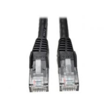 Tripp Lite Cat6 Gigabit Snagless Molded UTP Patch Cable (RJ45 M/M) - Black, 4.27 m (14-ft.)