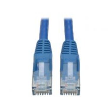 Tripp Lite Cat6 Gigabit Snagless Molded UTP Patch Cable (RJ45 M/M) - Blue, 7.62 m (25-ft.)