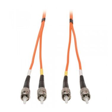 Tripp Lite Duplex Multimode 62.5/125 Fiber Patch Cable (ST/ST), 5M