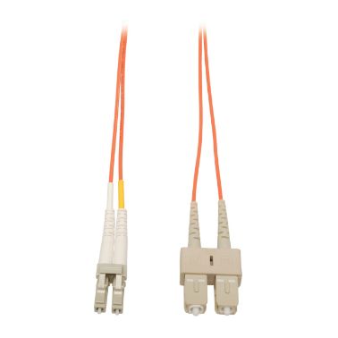 Tripp Lite Duplex Multimode 62.5/125 Fiber Patch Cable (LC/SC), 20M