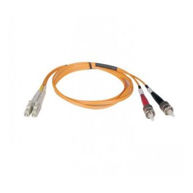 Tripp Lite Duplex Multimode 62.5/125 Fiber Patch Cable (LC/ST), 2M