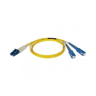 Tripp Lite Duplex Singlemode 8.3/125 Fiber Patch Cable (LC/SC), 1M