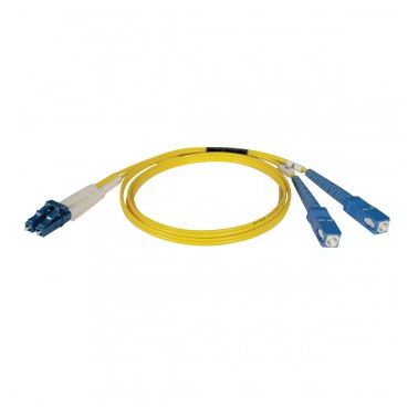 Tripp Lite Duplex Singlemode 8.3/125 Fiber Patch Cable (LC/SC), 3M