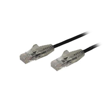 StarTech.com 1 m CAT6 Cable - Slim - Snagless RJ45 Connectors - Black