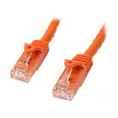 StarTech.com Cat6 Patch Cable with Snagless RJ45 Connectors - 10 m, Orange