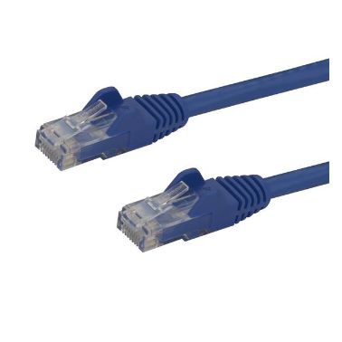 StarTech.com 1.5 m CAT6 Patch Cable - 100% Copper Wire - Snagless Connector - Blue