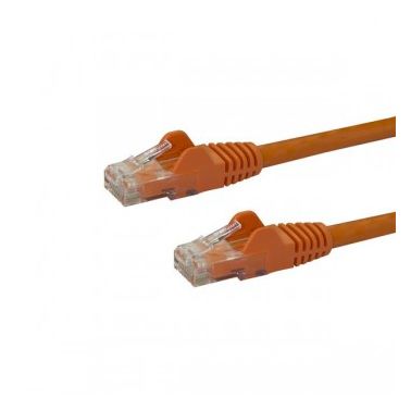 StarTech.com 2m Orange Gigabit Snagless RJ45 UTP Cat6 Patch Cable - 2 m Patch Cord