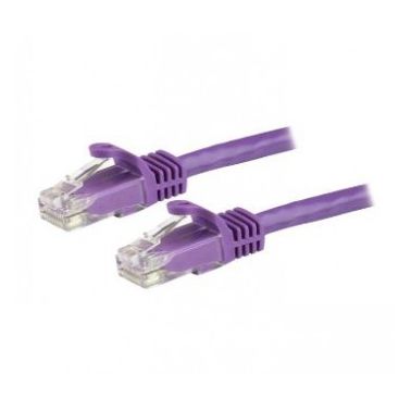 StarTech.com N6PATC3MPL networking cable 3 m Cat6 U/UTP (UTP) Purple