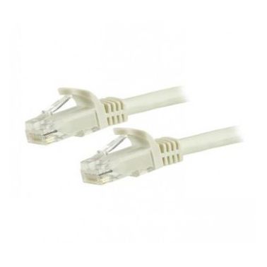 StarTech.com N6PATC50CMWH networking cable 0.5 m Cat6 U/UTP (UTP) White