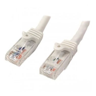 StarTech.com Cat6 Patch Cable with Snagless RJ45 Connectors - 7 m, White