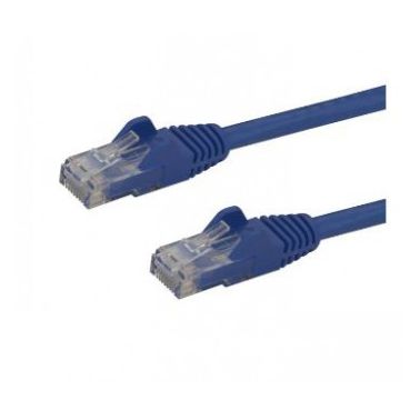 StarTech.com Cat6 patch cable with snagless RJ45 connectors �� 100 ft, blue