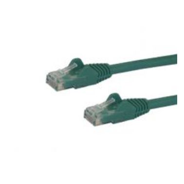 StarTech.com Cat6 patch cable with snagless RJ45 connectors �� 100 ft, green