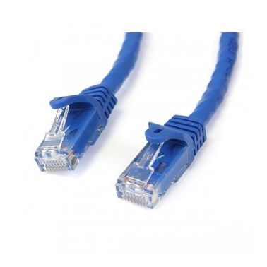 StarTech.com Cat6 patch cable with snagless RJ45 connectors �� 10 ft, blue