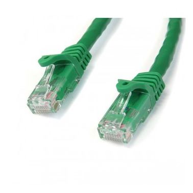 StarTech.com Cat6 patch cable with snagless RJ45 connectors �� 10 ft, green