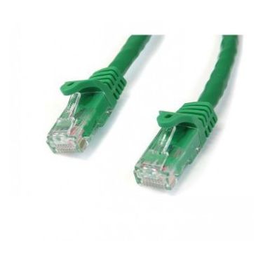 StarTech.com Cat6 patch cable with snagless RJ45 connectors �� 15 ft, green