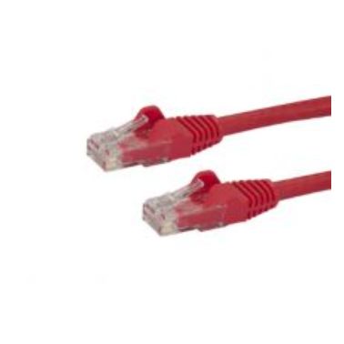 StarTech.com Cat6 patch cable with snagless RJ45 connectors �� 35 ft, red