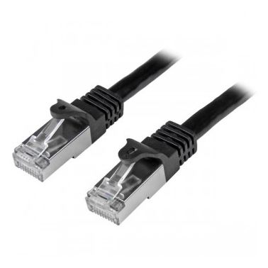 StarTech.com N6SPAT3MBK networking cable 3 m Cat6 SF/UTP (S-FTP) Black