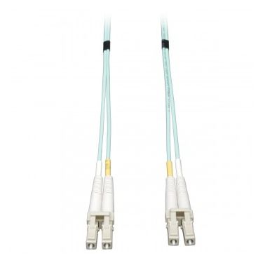 Tripp Lite 10Gb Duplex Multimode 50/125 OM3 LSZH Fiber Patch Cable (LC/LC) - Aqua, 2M