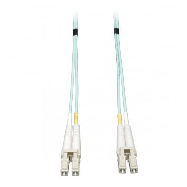 Tripp Lite 10Gb Duplex Multimode 50/125 OM3 LSZH Fiber Patch Cable (LC/LC) - Aqua, 3M