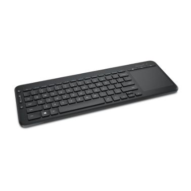 Microsoft All-in-One Media keyboard RF Wireless QWERTY English Black