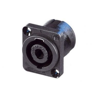 Neutrik NL4MP wire connector Black