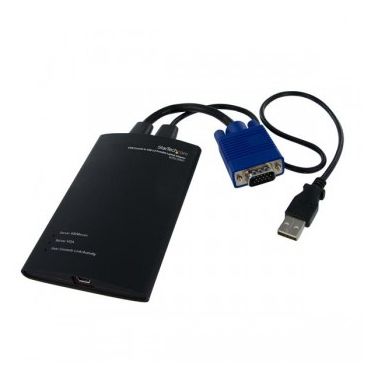 StarTech.com KVM Console to USB 2.0 Portable Laptop Crash Cart Adapter