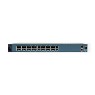 ZPE Nodegrid Serial Console - S Series 32-port unit, Dual AC, Cisco Rolled Pinouts, 2-Cores, 4GB RAM, 32GB SSD, Fiber SFP