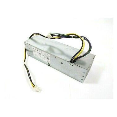 DELL 255W Power Supply, 100V-240V, Slim Form Factor, Active Power Factor Correction, Non-Redundant, Liteo