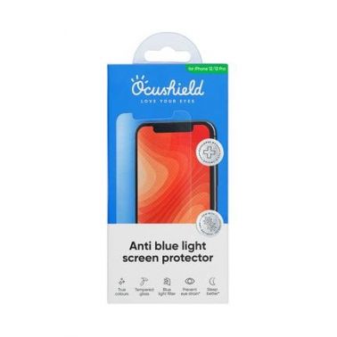 Ocushield OCUIPHONES12BZ mobile phone screen/back protector Anti-glare screen protector Apple 1 pc(s)