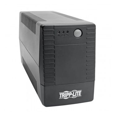 Tripp Lite Line Interactive UPS, C13 Outlets (4) - 230V, 650VA, 360W, Ultra-Compact Design