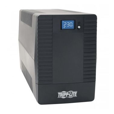 Tripp Lite 850VA 480W Line-Interactive UPS with 6 C13 Outlets - AVR, 230V, C14 Inlet, LCD, USB, Tower