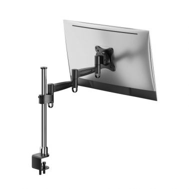 ProperAV Extended Arm Full Motion 19 - 32\ Desk Clamp PC Monitor Mount"""