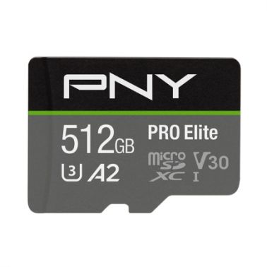 PNY PRO Elite microSDXC 512GB Class 10