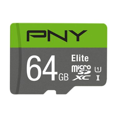 PNY Elite memory card 64 GB MicroSDXC Class 10
