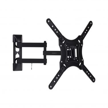 ProperAV Heavy Duty Swing Arm TV Wall Bracket 23"- 55" Tilt 20 VESA 400x400 Black